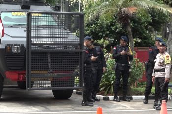 Kepolisian turunkan 400 personel pengamanan MK saat sidang PHPU 2024