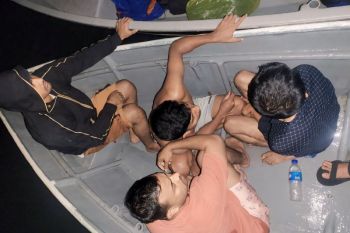 TNI AL menggagalkan penyelundupan PMI dan WNA Bangladesh ke Malaysia