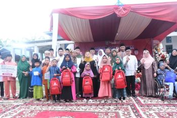 Safari Ramadhan di Bukit Batu, Bupati minta pembangunan jembatan segera terwujud