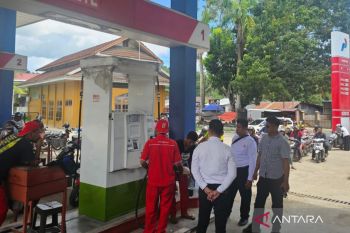 Polres Baubau lakukan pengecekan SPBU jelang Idul Fitri