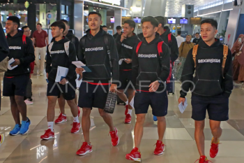 Timnas U-23 bertolak ke Dubai
