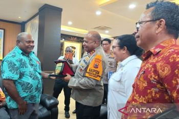 Kapolda West Sepik-PNG dan Polda Papua jajaki kerjasama Brantas narkoba