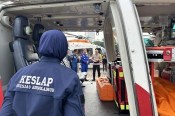 Polri kerahkan dua helikopter  ambulans bantu penanganan mudik