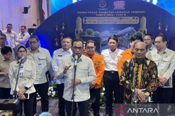 Pemerintah membuka Posko Angkutan Lebaran Terpadu 3-16 April 2024