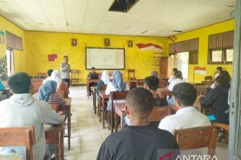 Polres Jayapura ajak pelajar bela negara jadi penegak hukum