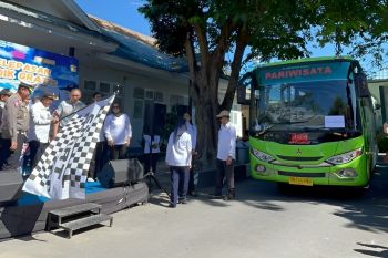 Pemprov Sulteng berangkatkan sebanyak 217 pemudik ke 6 daerah via mudik gratis