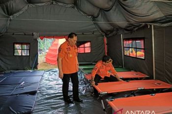 Ada  posko mudik di Gombel Semarang berkapasitas 100 motor