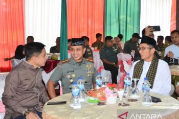 Wako dan Wawako Padang Kompak Hadiri Syukuran Kenaikan Pangkat Dandim 0312