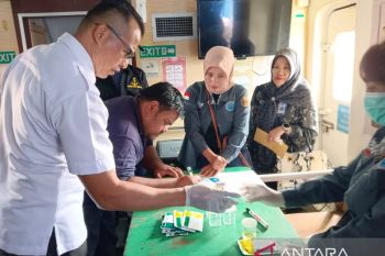 BNN Tanjungpinang tes urine ABK kapal penumpang angkutan Lebaran 2024