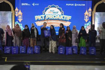 Pupuk Kaltim beri bantuan Rp3 miliar di Bontang selama Safari Ramadhan 1445 H