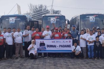 Mudik gratis safari ramadan BUMN 2024 disambut antusias perantau Minang di Dumai