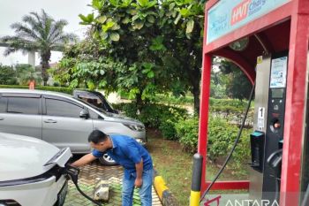SPKLU jadi andalan pemudik Lebaran yang menggunakan mobil listrik