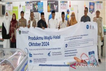 Kemenag Sultra sasar pasar  moderen sosialisasi produk halal