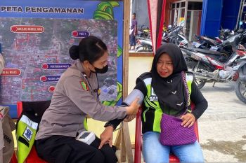 Polres Jayapura periksa kesehatan Satgas Operasi Ketupat Cartenz 2024