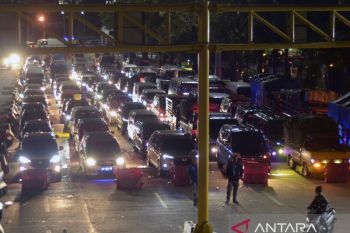 Puncak arus mudik Pelabuhan Bakauheni