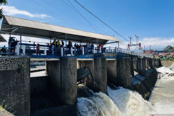 Perbaikan permanen pintu Bendung Katulampa dilakukan pascalebaran