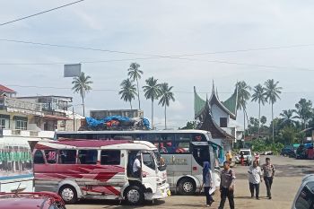 Arus mudik di Pasaman Barat meningkatkan H-2 Lebaran 2024