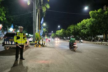 Antisipasi kemacetan, Satlantas Polres Metro lakukan rekayasa lalu lintas