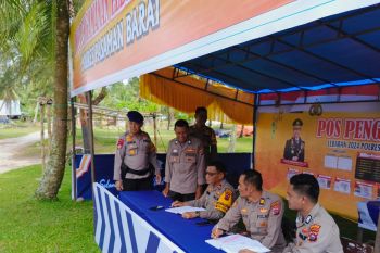 Polres Pasaman Barat siagakan personel pengamanan di tempat wisata