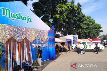 Para pemudik dipersilakan istirahat di Posko Padalarang jika lelah