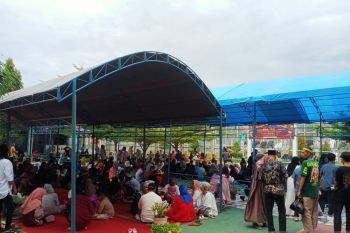 "Open House" di Lapas Palu dikunjungi ratusan keluarganya para Napi