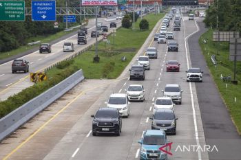 Arus balik tol Cipali ramai lancar