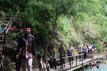 Polres Kulon Progo mengintensifkan pengamanan objek wisata Bukit Menoreh