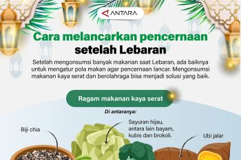 Cara melancarkan pencernaan setelah Lebaran