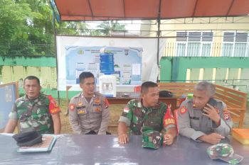 Personel gabungan TNI-Polri amankan arus mudik-balik di Kabupaten Poso