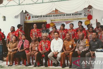 Bawaslu mulai awasi tahapan pilkada Kabupaten Biak Numfor