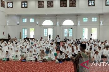 329 calon haji 2024 Bukittinggi resmi mulai Manasik