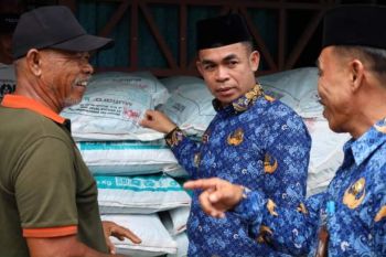 Pemkot Tarakan Membagi Pupuk Untuk Mendukung Produktivitas Pertanian