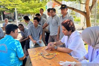 Lapas Palu intensifkan razia dan tes urine WBP cegah peredaran narkoba