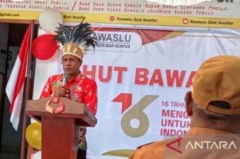 Bawaslu Biak dukungan dana hibah Pilkada 2024 perkuat pengawasan