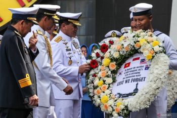 Peringatan tiga tahun gugurnya prajurit KRI Nanggala-402