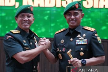 Mayjen TNI Naudi terima estafet tongkat Pangdam II Sriwijaya