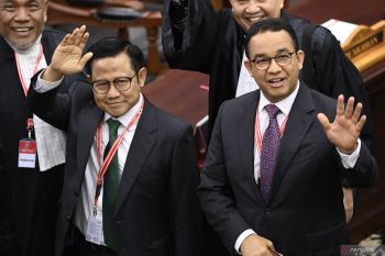 Anies-Muhaimin sampaikan selamat untuk Prabowo-Gibran