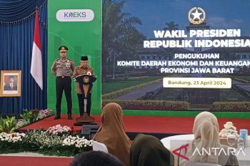 Wapres RI inginkan Indonesia menjadi pusat pengembangan ekonomi syariah