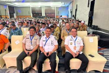 Pj Gubernur Sultra hadiri Rakornas Penanggulangan Bencana 2024 di Bandung