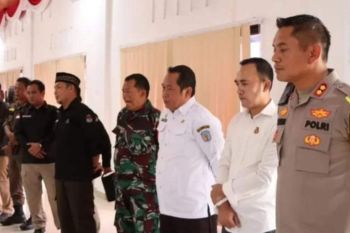 Pj Sekda hadiri TFG pengamanan Pemilu di Polres Mura