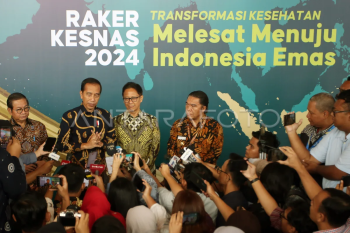 Presiden membuka Raker Kesnas 2024
