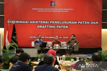 Kemenkumham Sumsel gandeng DJKI drafting paten