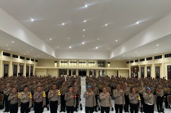 Arahan Kabid Propam Polda Kaltara kepada personel SPN Polda Kaltara dan Siswa Bintara Polri T.A. 2024 SPN