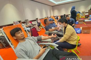 Antusias demi kemanusiaan, warga Riau Kompleks donorkan 1.071 kantong darah