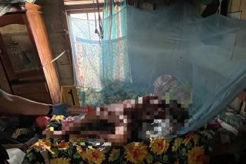 Satreskrim Polres Tabalong olah TKP penemuan mayat lansia