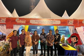 Partisipasi Imigrasi Banggai di Sulteng Expo 2024