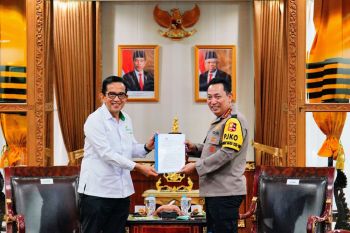 Bank Tanah dan Polri teken MoU sinergitas pelaksanaan tugas dan fungsi