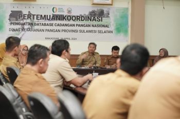 Pemprov Sulsel ingatkan kabupaten/kota menyiapkan cadangan pangan