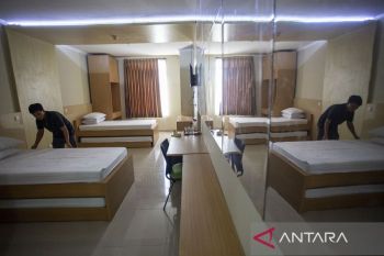 Persiapan asrama haji Indramayu