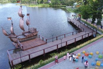 Pengunjung Danau Perintis mencapai 106.560 pada triwulan satu